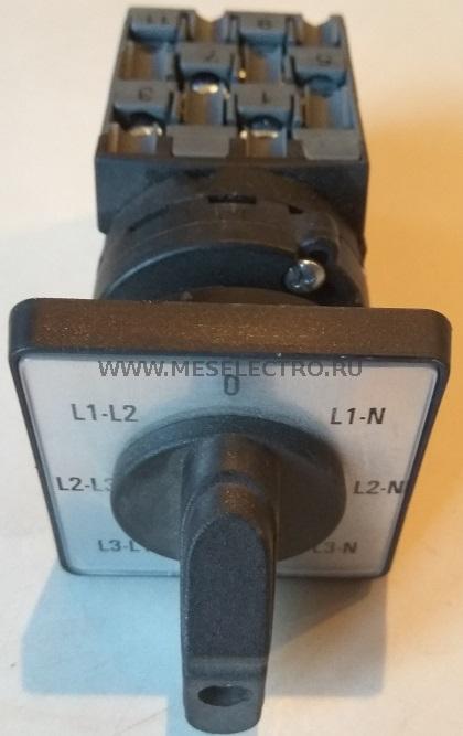 Переключатель кулачковый на 2 позиции (1-2) OMWS1PBR (9CNB113964R1001)